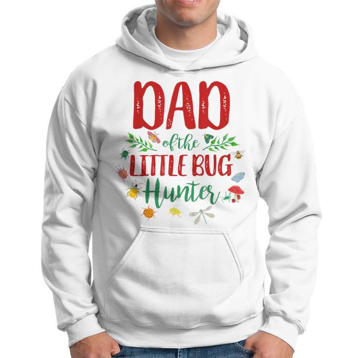 Dad Of The Little Bug Hunter Family Ladybug Birthday Hoodie