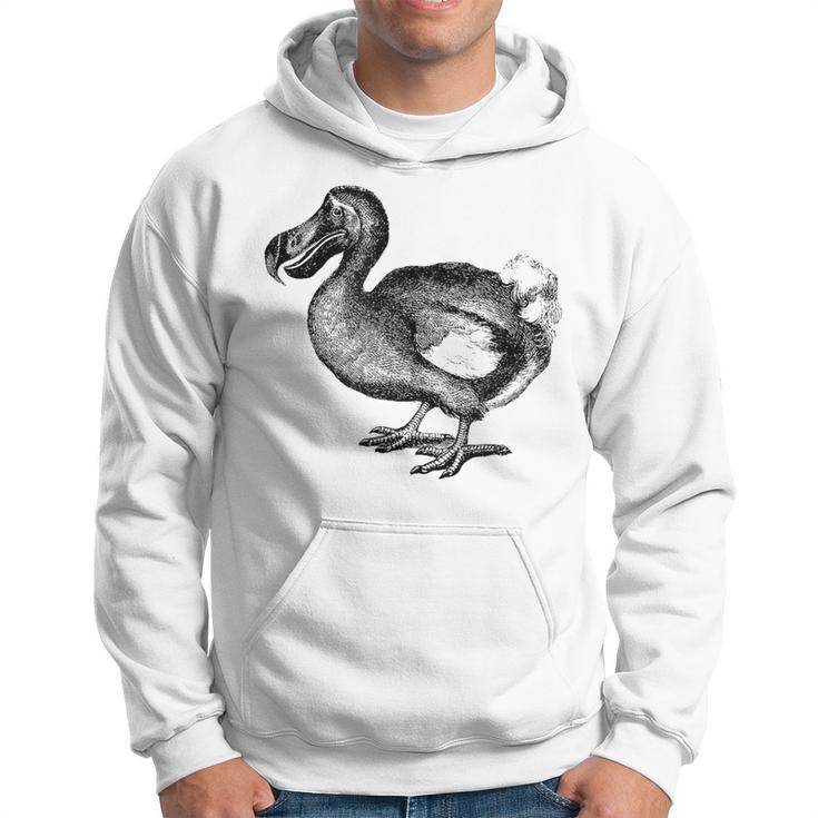 Dodo Bird Vintage Print Hoodie