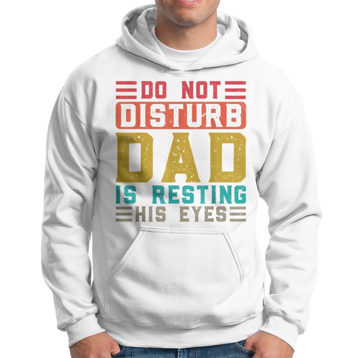 Don't Distortion Papa Ruht Seine Augen Gray Kapuzenpullover