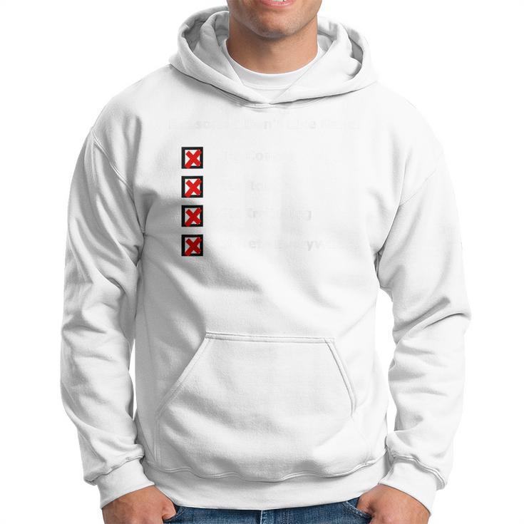 I Don't Like Sand Prequel Hoodie