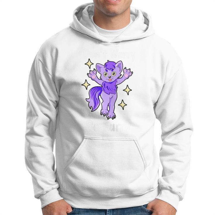 Don't Worry Be Furry Furry Cosplayer Hoodie