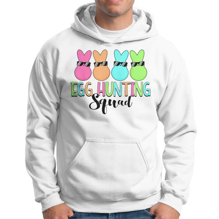 Egg Hunting Squad Cute Bunny Rabbit Lover Happy Easter Day Hoodie