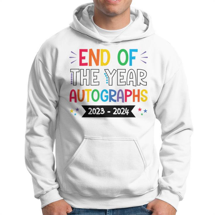 End Of The Year Autographs 20232024 Last Day Of School Hoodie
