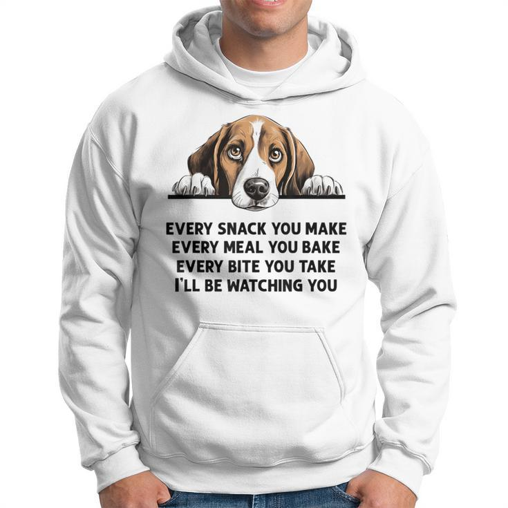 Every Snack You Make Every Meal You Bake Beagle Hoodie