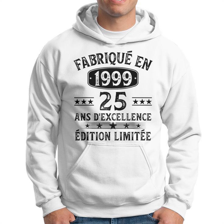 Sweat à Capuche 26 Ans Anniversaire 1999 - Cadeau Homme Ou Femme Pour 26e Anniversaire, Coupe Classique