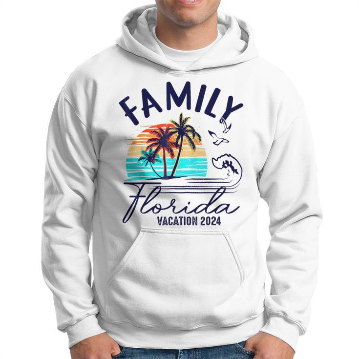Family Florida Vacation 2024 Matching Group Family Hoodie