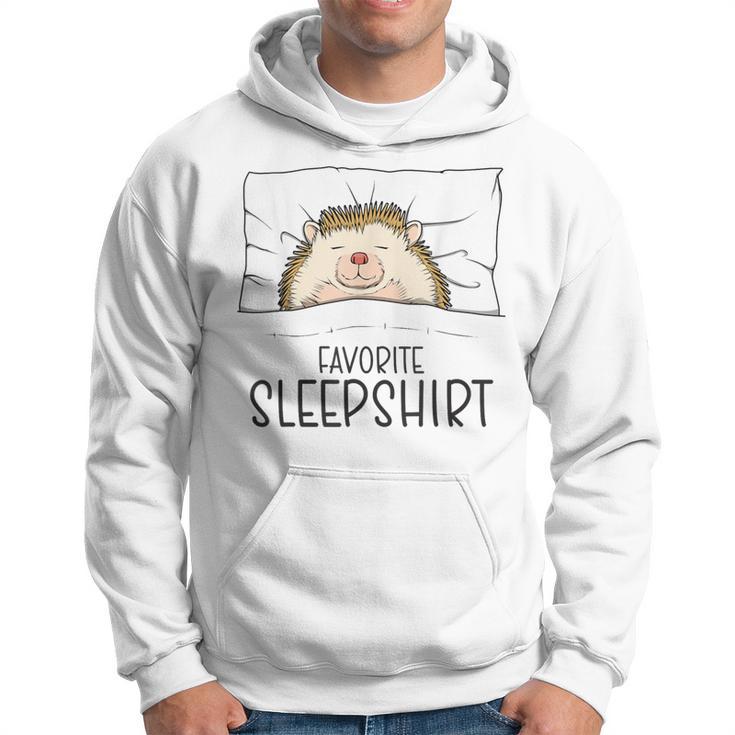 Favorite Sleep Napping Hedgehog Pajama Hoodie