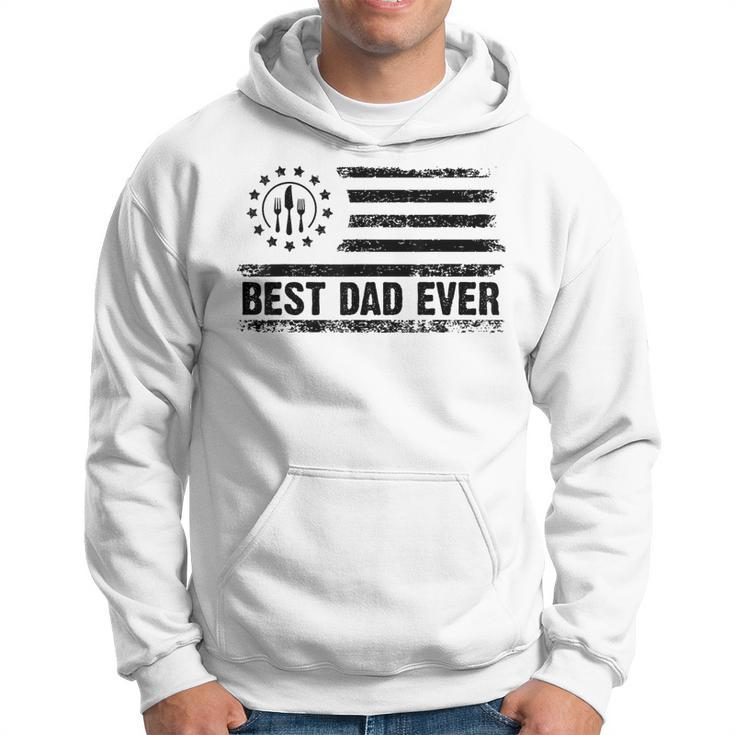 American Flag For Cooking Dad Daddy Father's Day Hoodie