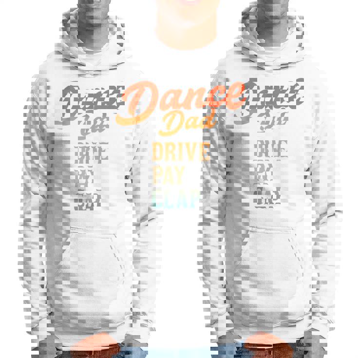 Dad Dance Retro Proud Dancer Dancing Father's Day Hoodie