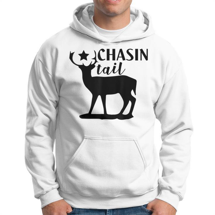 Deer Hunting Chasin Tail Hoodie