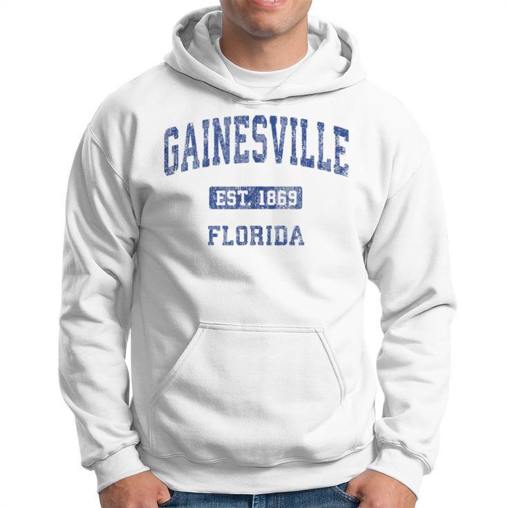 Gainesville Florida Fl Vintage Athletic Sports Hoodie