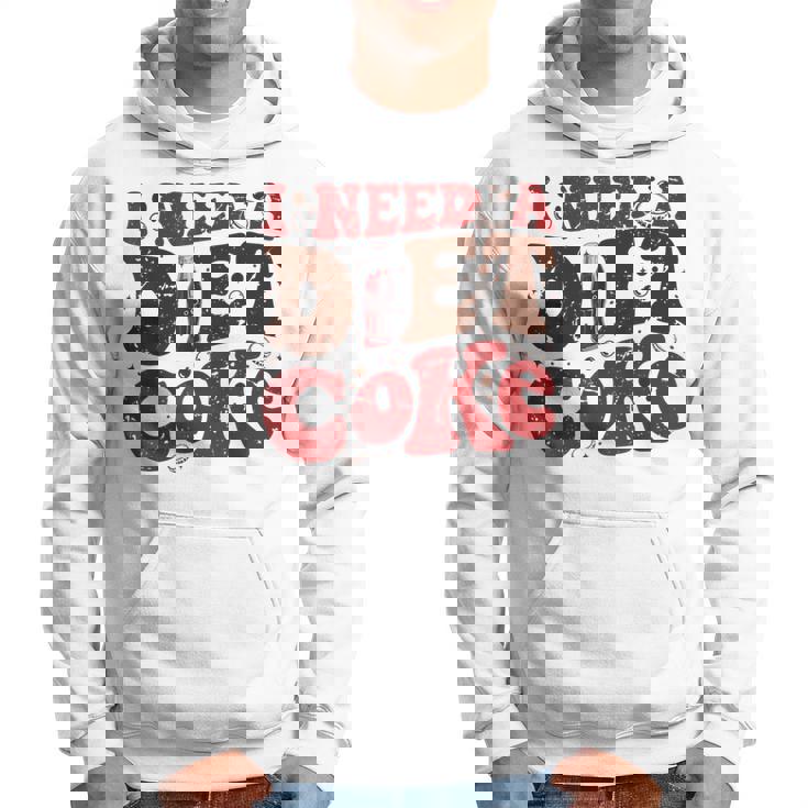 Groovy I Need A Diet Coke Bottles Coke Sweatshirt | Mazezy
