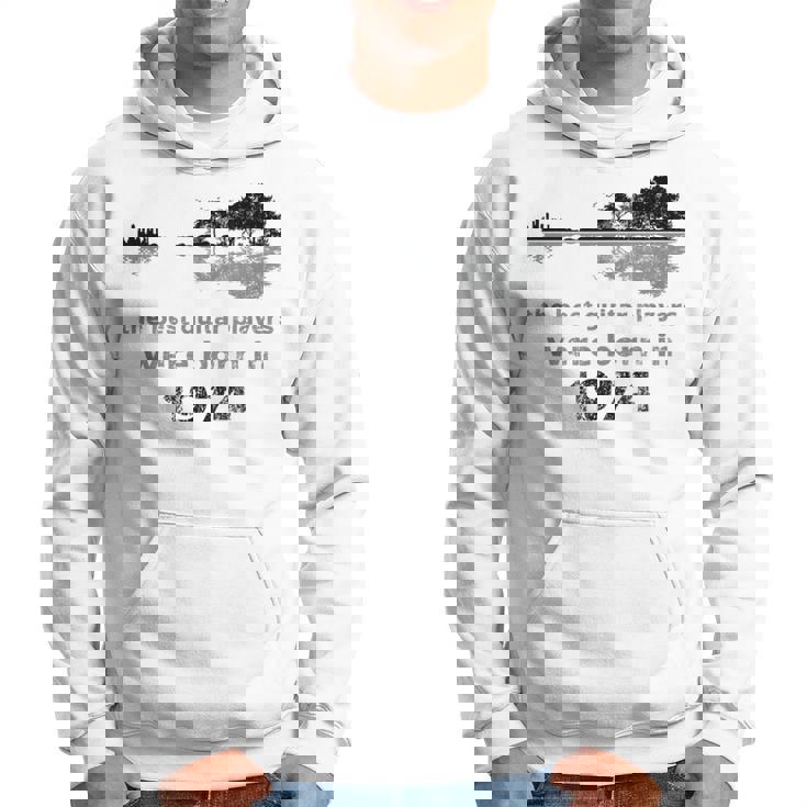 Guitarrista Guitarra Con Paisaje Best Guitar Players 1974 Sudadera