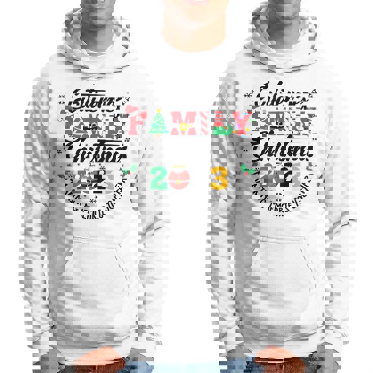 Gutierrez Family Name Christmas Matching Surname Xmas Hoodie