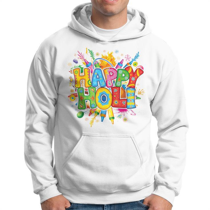 Happy Holi India Colors Festival Spring Toddler Boys Hoodie