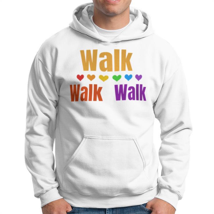 Heart Walk Indoor Walking Outdoor Walk At Home Pounds Off Hoodie