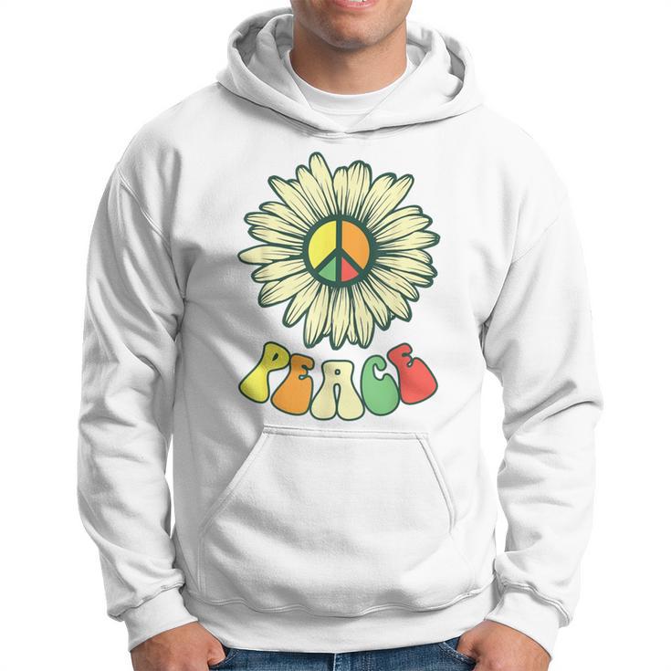 Hippie Hippies Peace Vintage Retro Costume Hippy Hoodie