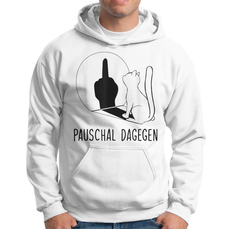 Ich Muss Gar Nix Cat Pauschal Daggen Hoodie