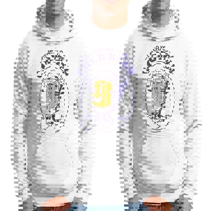 It's A Bad Day To Be A Cold Beer Drinking Police Hoodie