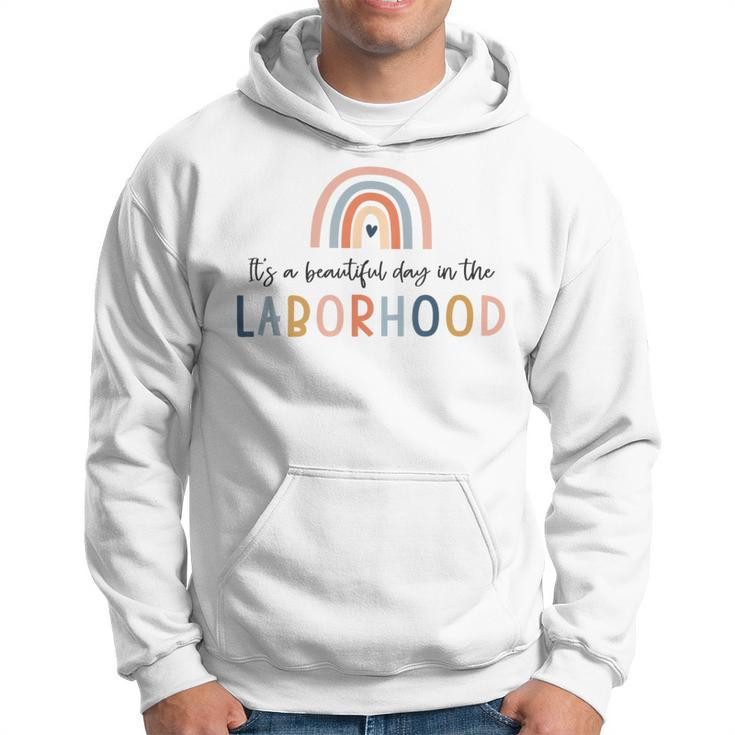 It's A Beautiful Day In The Laborhood L And D Nurse Hoodie