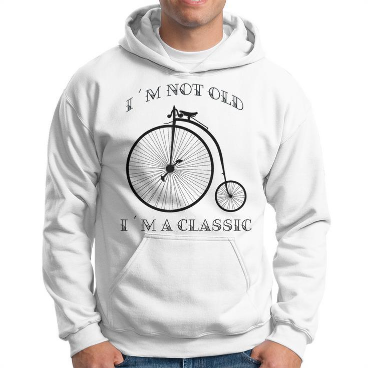I´M Not Old I´M A Classic Bike Graphic Fathers Day Vintage Hoodie