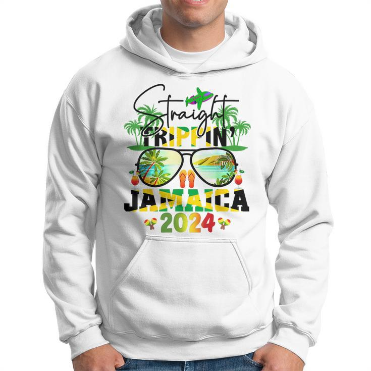 Jamaica 2024 Here We Come Matching Family Vacation Trip Hoodie