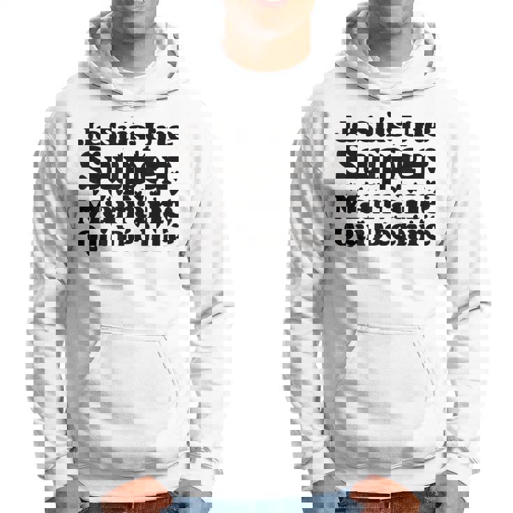 Je Suis Une Super Marraine Qui Déchire Sweat à capuche