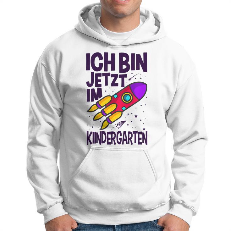 Kinder Hoodie Ich Bin Jetzt Im Kindergarten - Einschulungsgeschenk