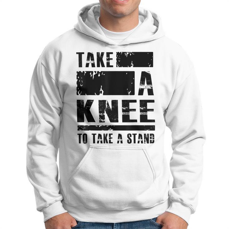 Take A Knee To Take A Stand Protest Rights T Hoodie