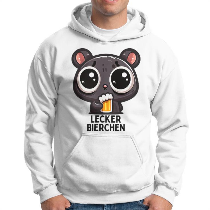 Lecker Bierchen Sad Hamster Meme Kapuzenpullover