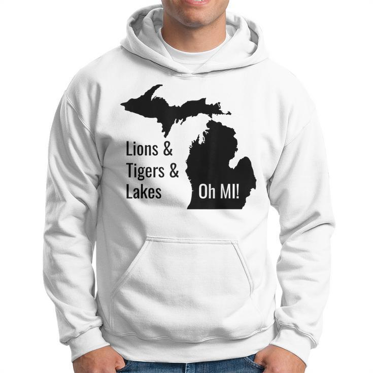 Lions And Tigers And Lakes Oh Mi Hoodie