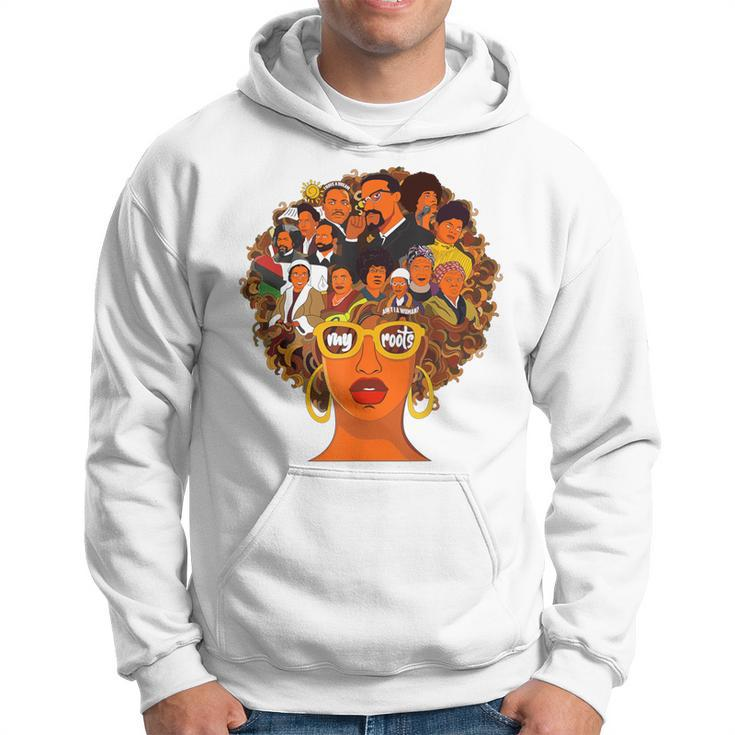 I Love My Roots Back Powerful Black History Month Junenth Hoodie