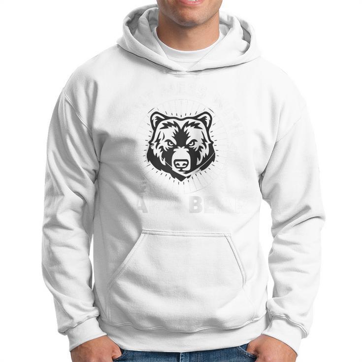 Lustiger Papa Bär Spruch Dont Mess With Papa Bear Father's Day Raglan Kapuzenpullover