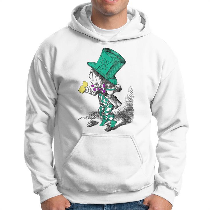 Mad Hatter Vintage Alice Tea And Snack Hoodie