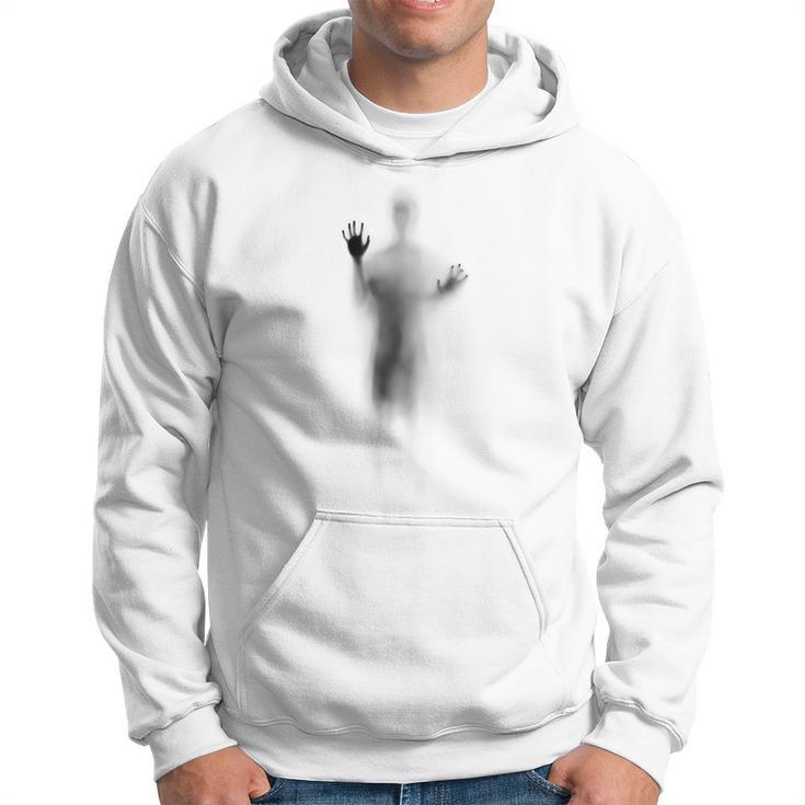 Man Lying On Glass Hoodie