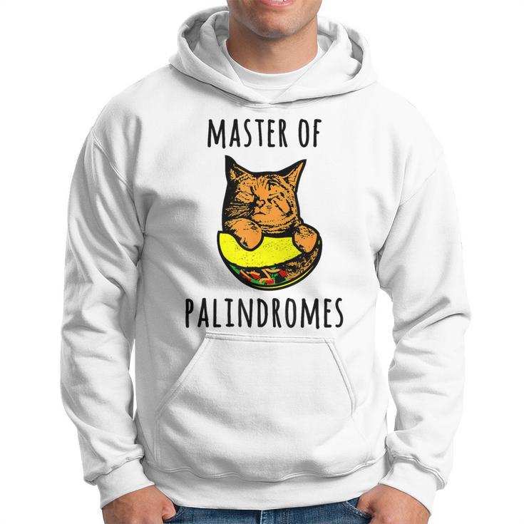 Master Of Palindromes Taco Cat Spelled Backwards Tacocat Hoodie