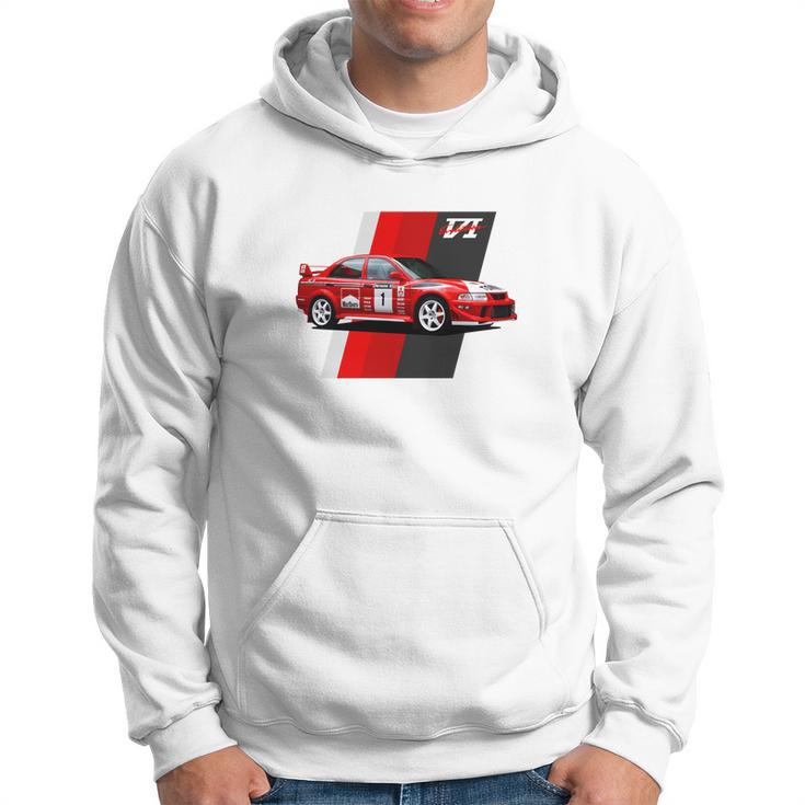 Sweat à Capuche JDM Voiture De Course Japonaise Rétro | Style Drift Racing Et Tuning | Cadeau Pour Amateurs D'Auto