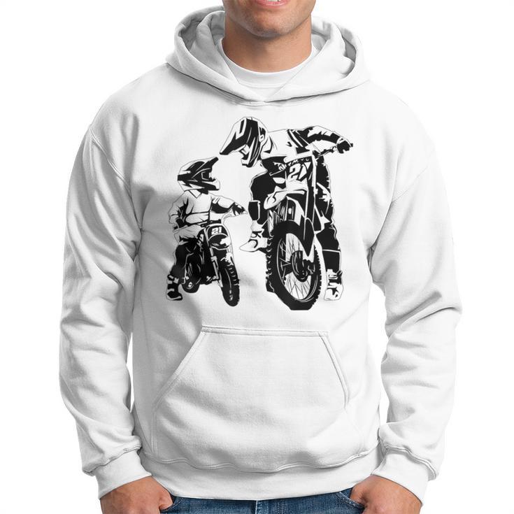 Motocross Motorcycle Wie Derater So Der Son Kapuzenpullover