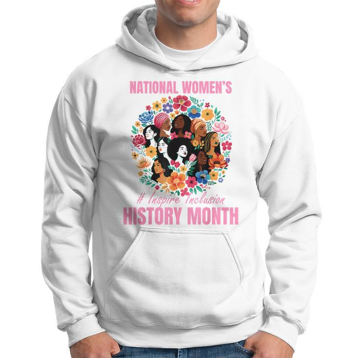 National Women's Day 2024 Inspire Inclusion History Month Hoodie