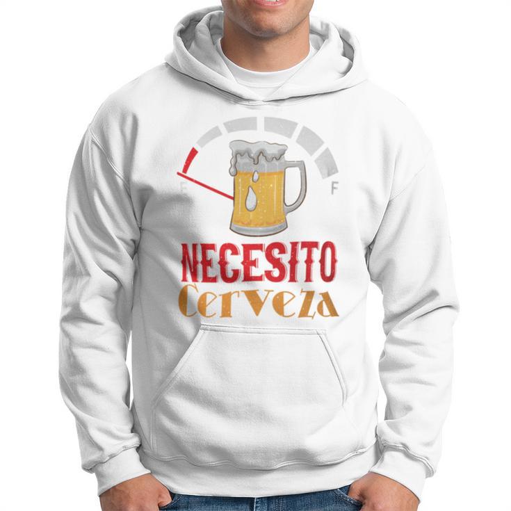 Necesito Cerveza Mexican Beer Hoodie