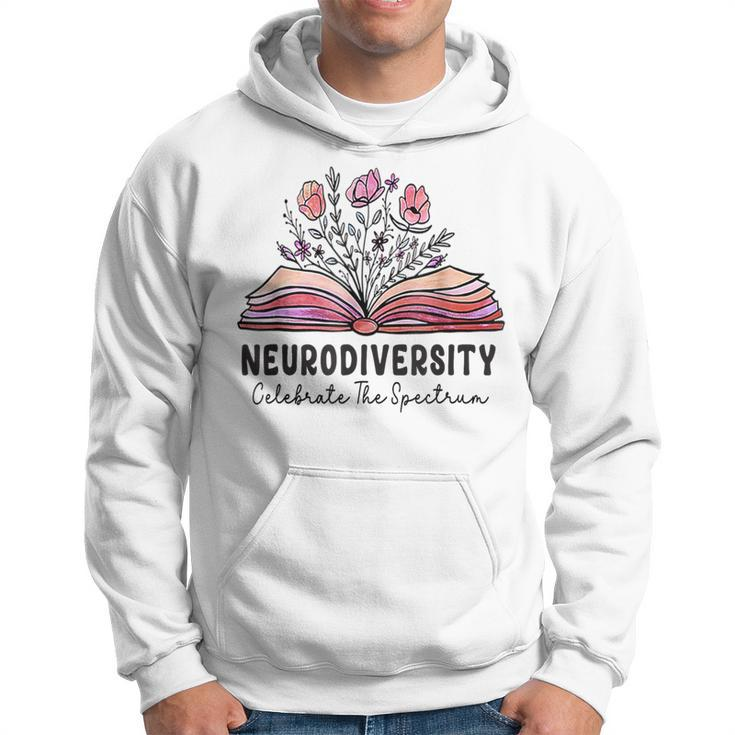 Neurodiversity Celebrate The Spectrum Brain Autism Awareness Hoodie