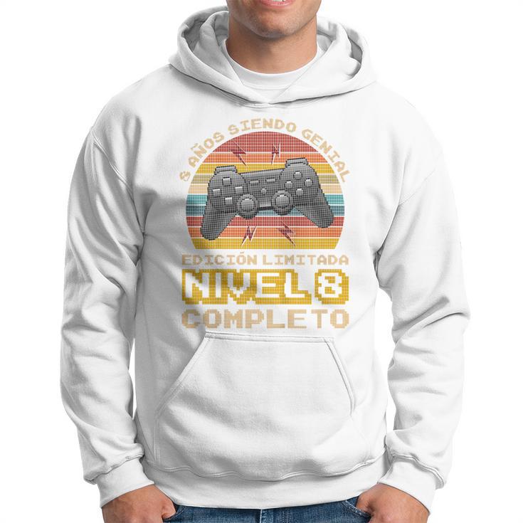 Niños Regalo De Cumpleaños 8 Años Gamer Nivel 8 Completo Sudadera