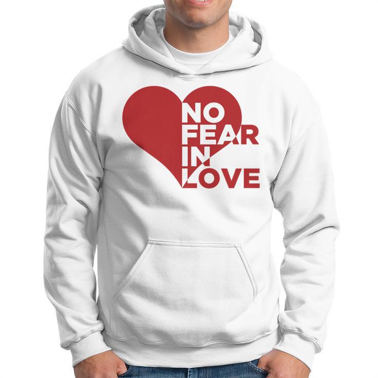 No Fear In Love Short Sleeve Hoodie