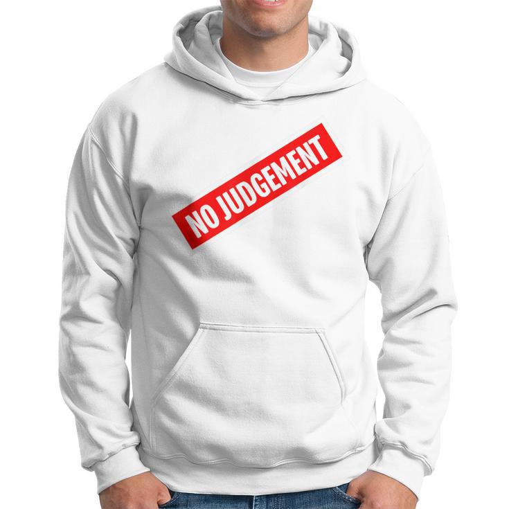 No Judgement Gay Lgbt Pride Hoodie