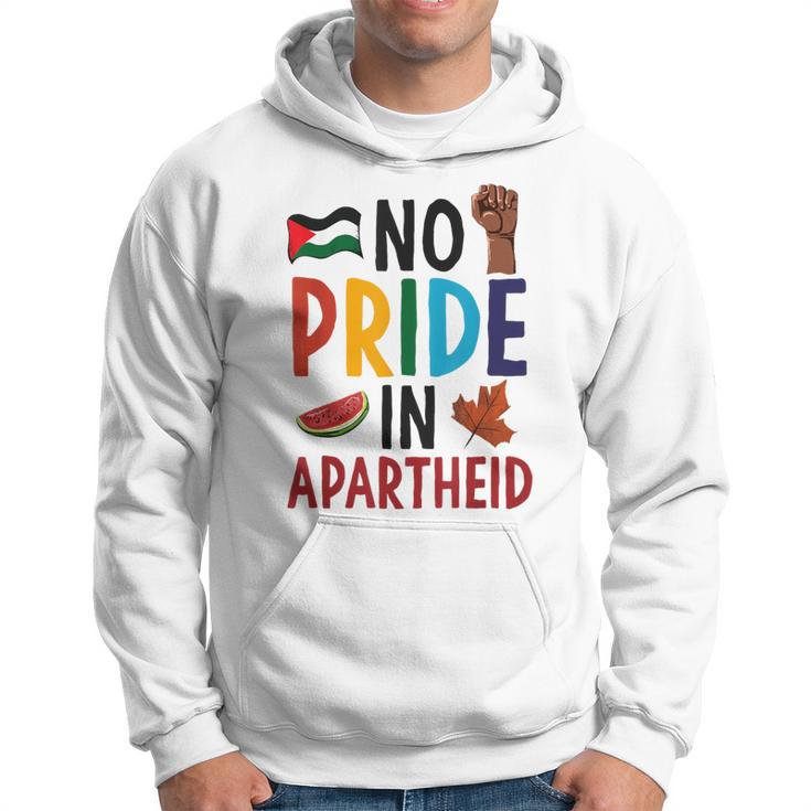 No Pride In Apartheid South Africa Watermelon Maple Leaf Hoodie