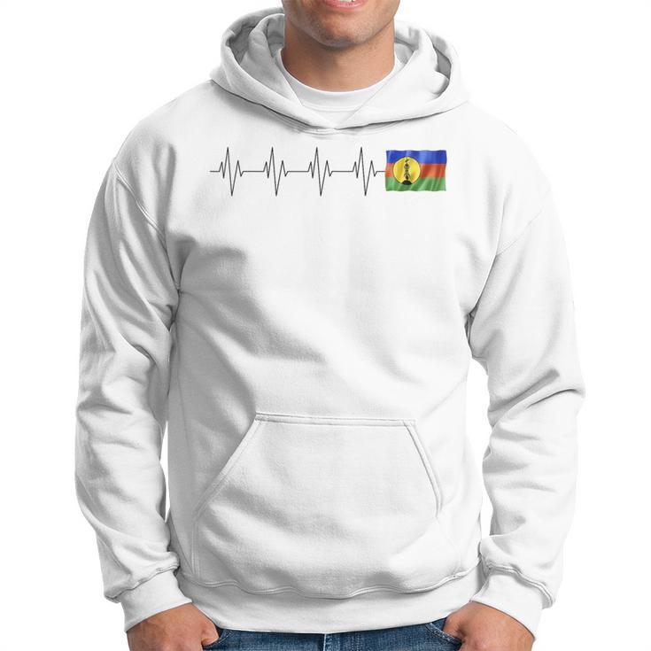 Sweat à Capuche Drapeau Nouvelle-Calédonie | Design Officiel | Coton 241 G | Coupe Classique | Fierté Kanak Et Pacifique