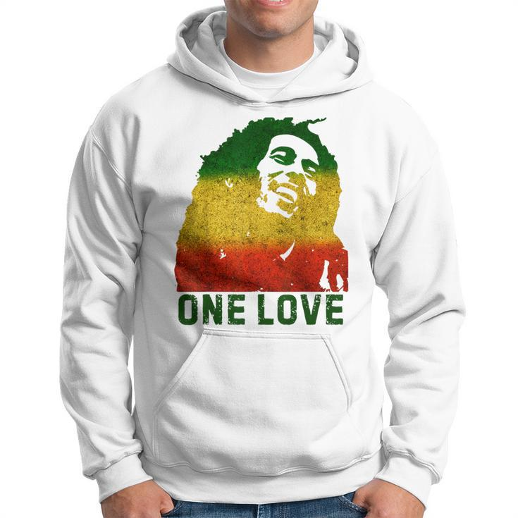 One Reggae Love Reggae Music Lover Jamaica Rock Roots Hoodie
