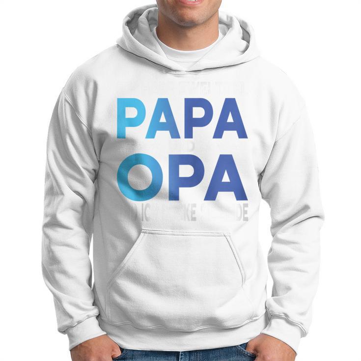 Opa Atertag Papa Spruch Grossvater Geschenk Kapuzenjacke Kapuzenpullover