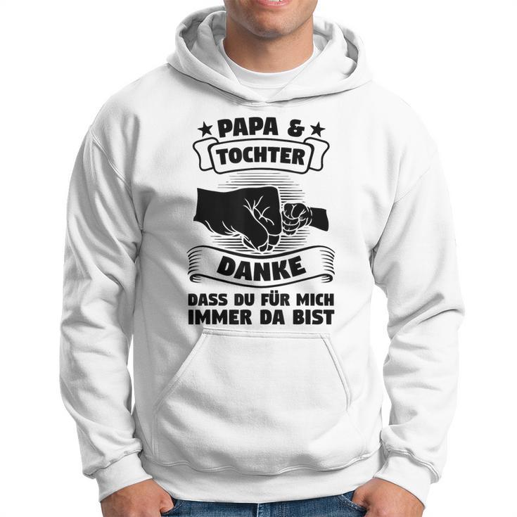 Papa & Tochter Danke Papa & Tochter Familie Kapuzenpullover