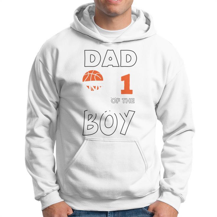 Papa Des 1 Basketball -Basketballson 1 Jahren 1 Jahre Alt Kapuzenpullover